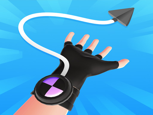 Hook Throw 3D online Arcade game
