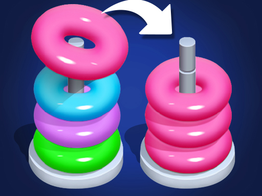 Hoop Stack - Color Sort Puzzle online game