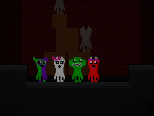 Horror Ban Ban 1 2 Player Parkour online Arcade game