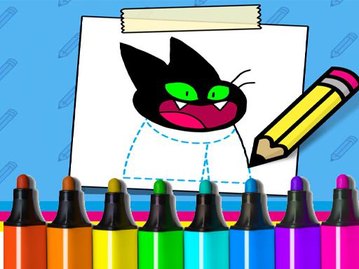 HOW TO DRAW MAO MAO online Puzzle game