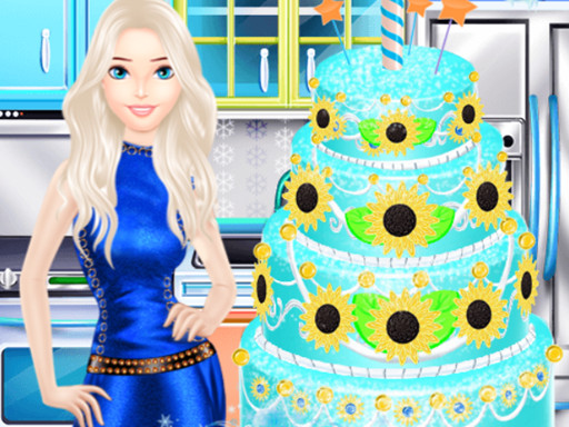 How To Make A Ice Themed Cake online game