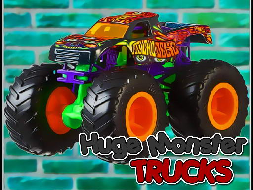 Huge Monster Trucks online game