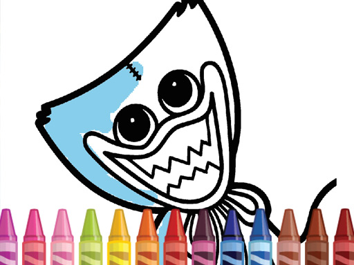 Huggy Coloring online game