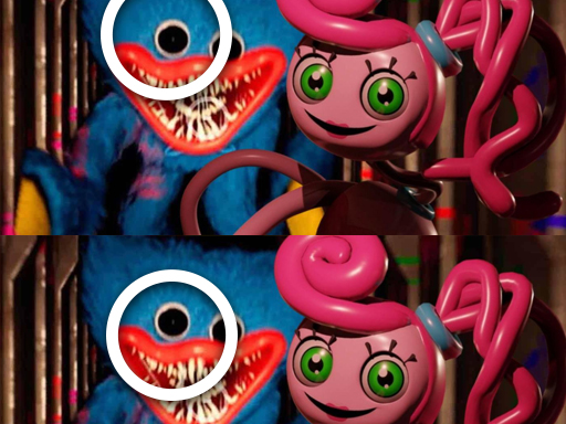 Huggy Wuggy Find Differences online game