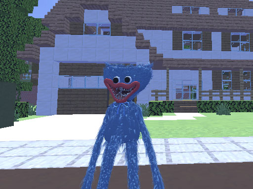 Huggy Wuggy in Minecraft online Adventure game