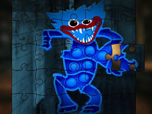 Huggy Wuggy Pop It Jigsaw online game