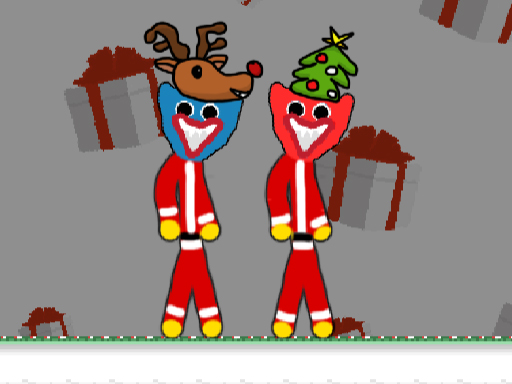 HuggyBros Christmas online game