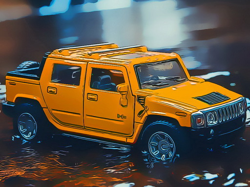 Hummer Jeep Puzzle online game