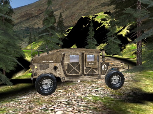 Humvee Offroad Sim online game