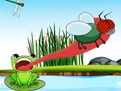 Hungry Frog online Puzzle game