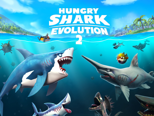 Hungry Shark Evolution 2 online Hypercasual game