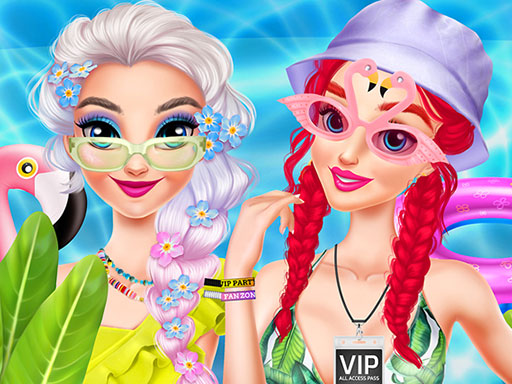 Ibiza Pool Party online Girls game