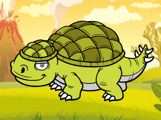 Ice Age Funny Dinosaurs Coloring  online game