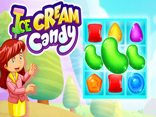 Ice Cream Candy online Puzzle game