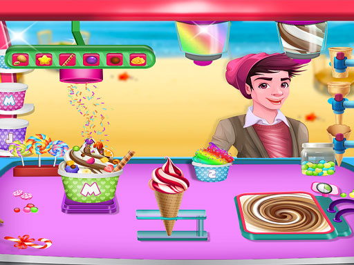 Ice Cream Maker - Make Sweet Frozen Desserts online game