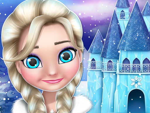 Ice Princess Doll House Design and Decoration Game online Girls game