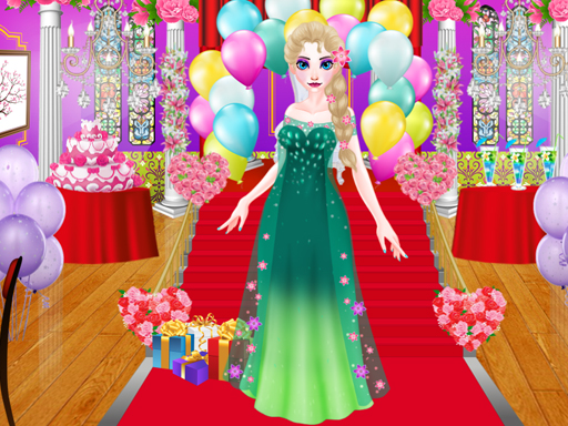Ice Princess is preparing for spring ball online game