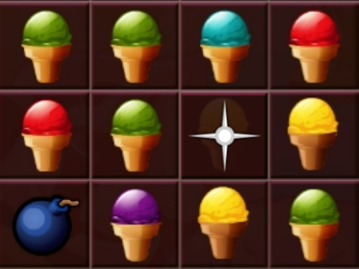 Icecream Blocks online Puzzle game