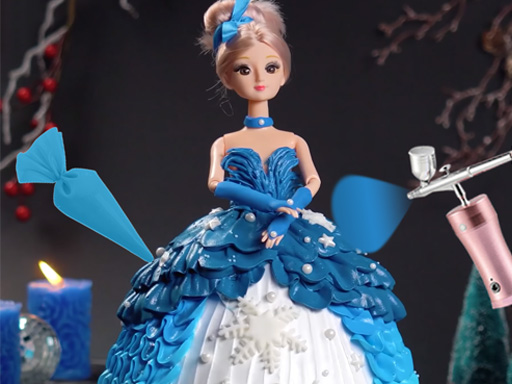 Icing On Doll Cake online Girls game
