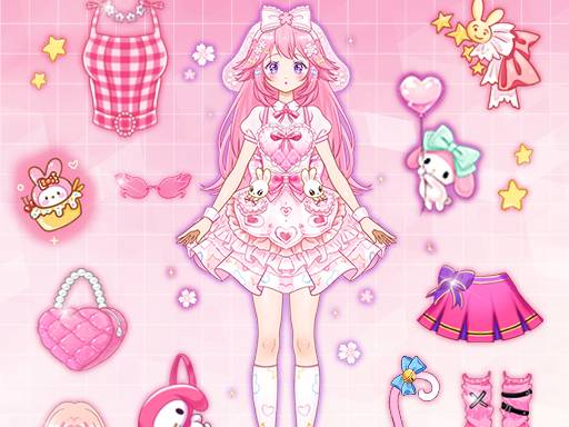 Idol Livestream: Doll Dress Up online game