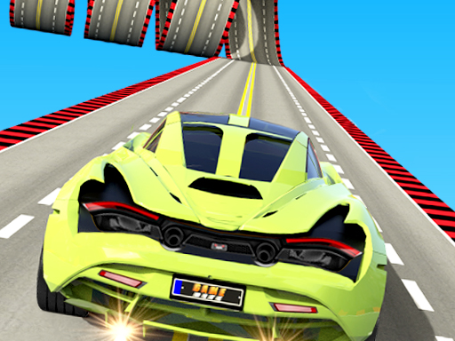 impossible car stunt mega ramp 3d online Racing game