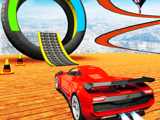 Impossible Car Stunts online Racing game