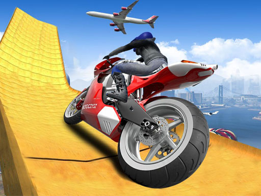 Impossible Moto Bike Track Stunts online game