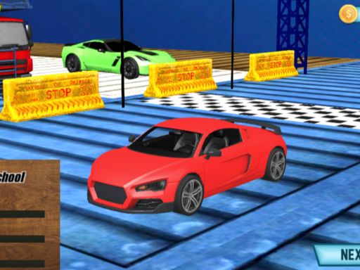 Impossible Track Car Stunt Racing Game online game