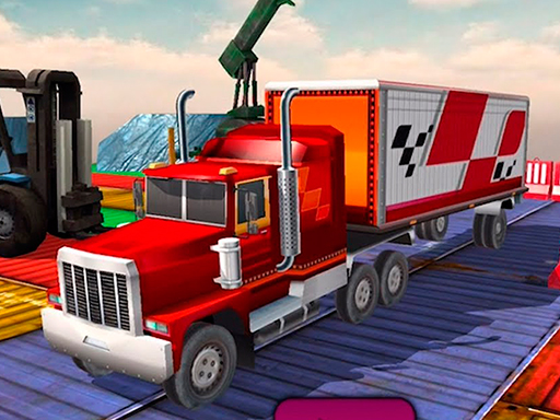 Impossible Truck Driving Simulator 3D online game