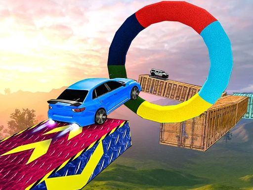 Impossibles Cars Stunts online Hypercasual game