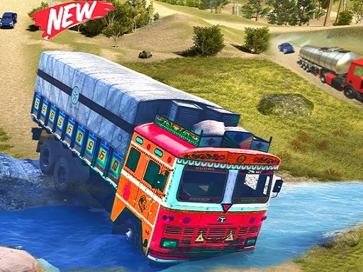 Indian Real Cargo Truck Driving Game online game