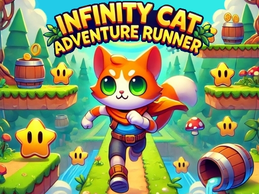 Infinity Cat Adventure Runner online game