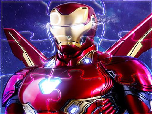 Iron Man Math3 Puzzle online Puzzle game