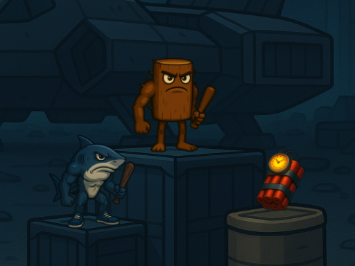 Italian Brainrot Bomb 2Player online Arcade game