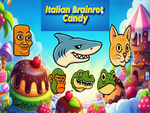 Italian Brainrot Candy online Puzzle game