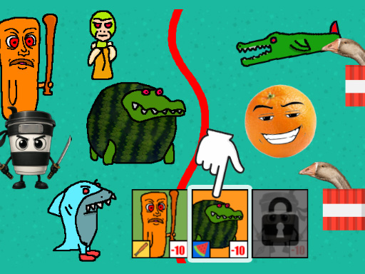 Italian Neuro Beast Battle Defense online Hypercasual game