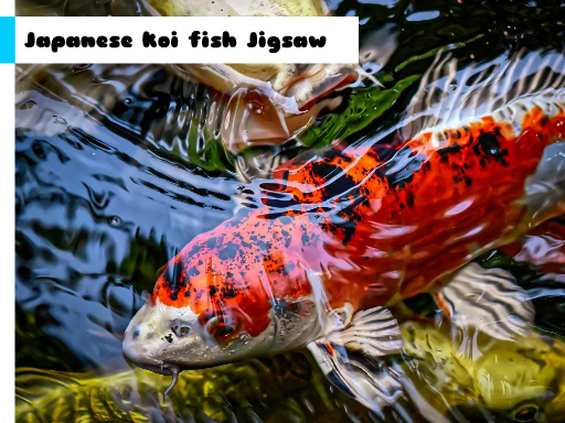 Japanese Koi Fish Jigsaw online game