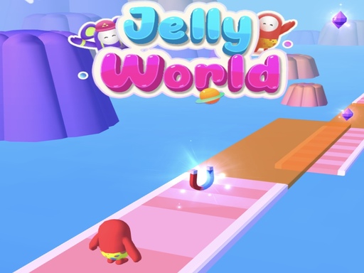 Jelly Guys World online 3D game