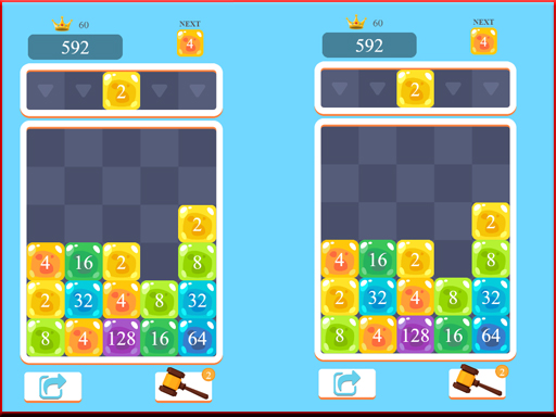 Jelly Number 1024 online game
