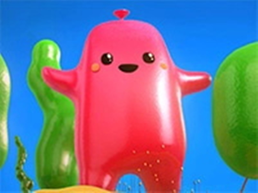 Jelly World - 3D Running Game online game