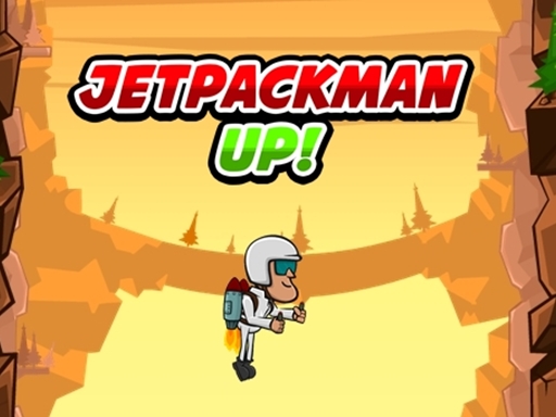 Jetpackman Up online Arcade game