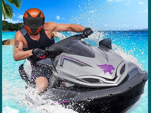 Jetsky Power Boat Water Racing Stunts Game online game