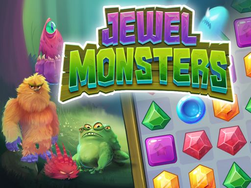 Jewel Monsters online Puzzle game