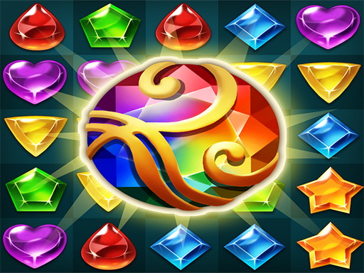 Jewels Atlantis Match-3 online Puzzle game