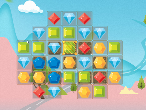 Jewels Match 3 online Puzzle game