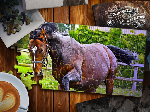 Jigsaw Puzzle Horses Edition online game