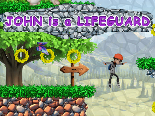John is a lifeguard online game
