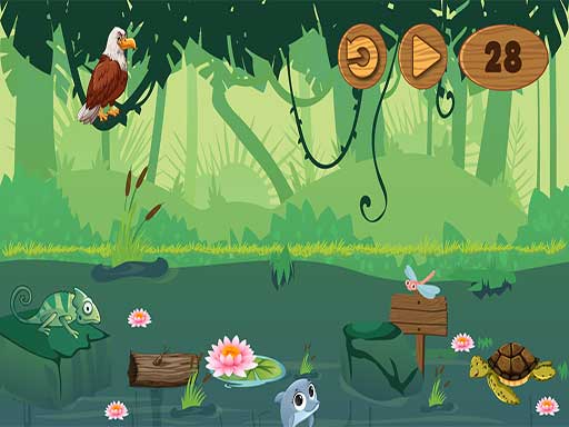 Jump Chameleon Action Game online game