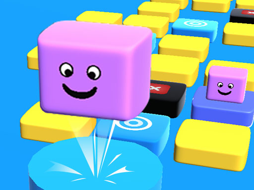 Jump Stacky Cube 3D online game