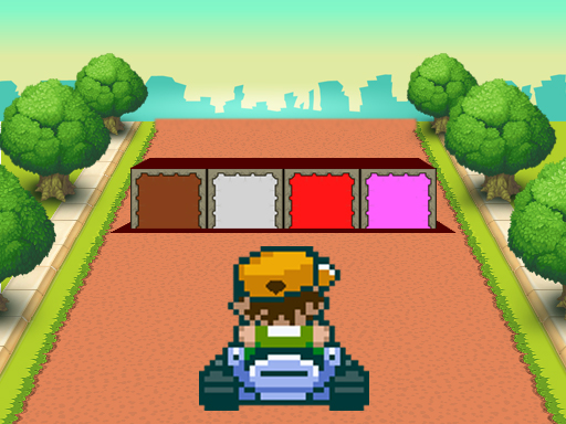 Kart Stroop Challenge online Arcade game